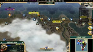 Civilization 5 Scramble for Africa England Deity Rush for Cairo