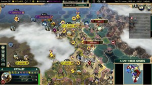 Civilization 5 Scramble for Africa Rhodes Colossus Cairo turn 72