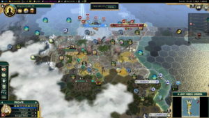 Civilization 5 Conquest of the New World Tea and Crumpets for Everyone - Invade North America