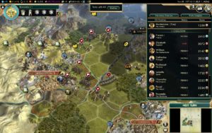 Civilization 5 Conquest of the New World Aztecs Deity 1 - War with England