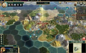 Civilization 5 Conquest of the New World Aztecs Deity 2 - French Fleet