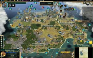Civilization 5 Conquest of the New World Iroquois Deity 1 - Great Empire, still failed with 5k score