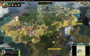Civilization 5 Conquest of the New World Iroquois Deity 2 - Horsemen of the Plains saving the day