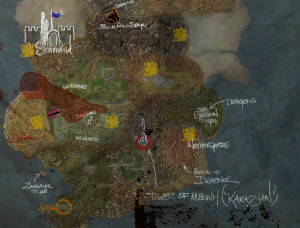 Warcraft: Orcs and Humans - Map