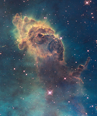 Portion of the Carina Nebula
