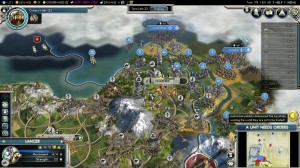 Civilization 5 Into the Renaissance Almohads Deity Cross the Pyrenees