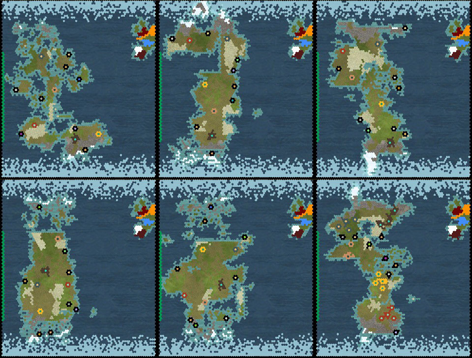 Conquest of the New World Native American Strategy Maps