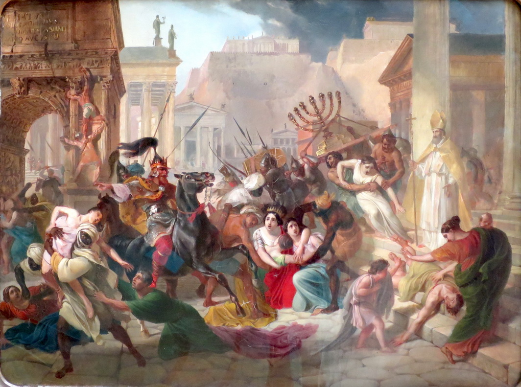 Genseric sacking Rome 455 AD