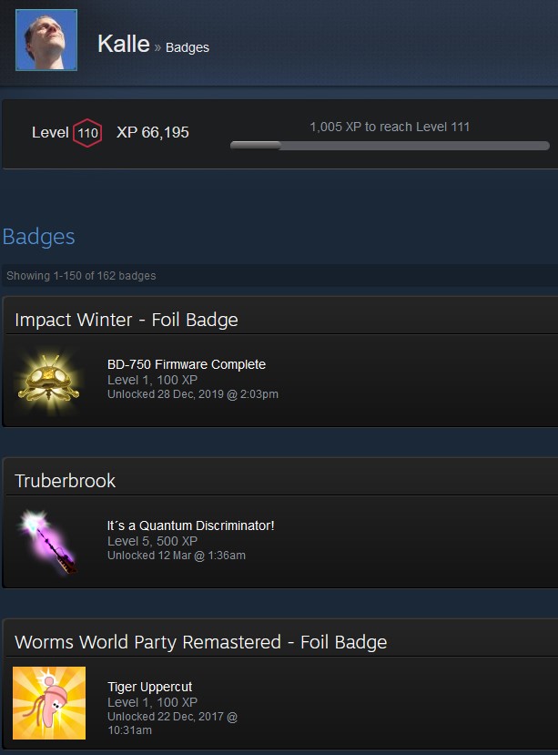 Steam Calculator: How much have you spent on Steam? Trading Cards, Badges, Steam Level