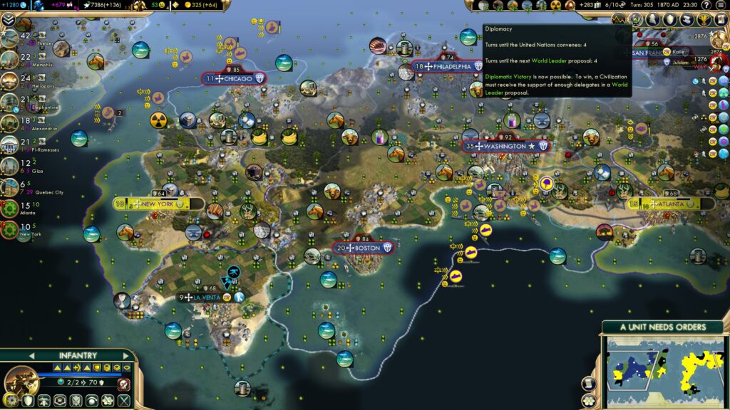 Civilization 5 Multiplayer - Egyptian Military